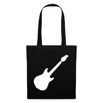 Guitar Music Gift Musician - Tote Bag - black - Front
