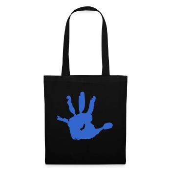 kids_hand - Stoffbeutel - Schwarz - Vorne