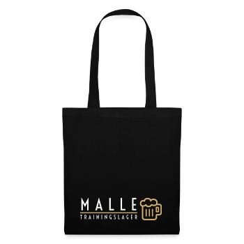 Malle Trainingslager - Stoffbeutel - Schwarz - Vorne