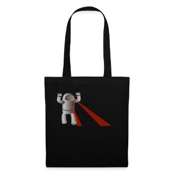 robot - Tote Bag - black - Front