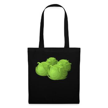 salad salad lettuce halloween vegetables vegetables7 - Tote Bag - black - Front