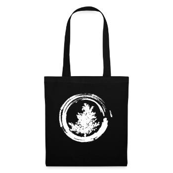Tree nature conservation nature planting shirt trees - Tote Bag - black - Front