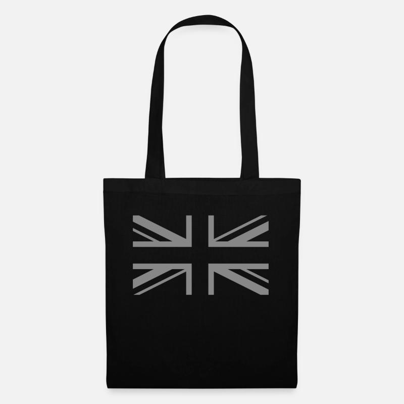 Drapeau angleterre union jack - Sac en tissu - noir