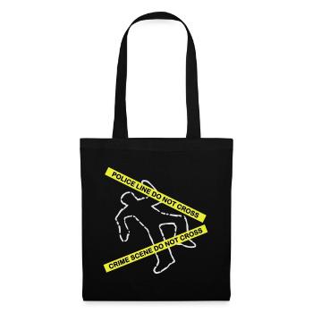 Crime scene set - Tote Bag - black - Front