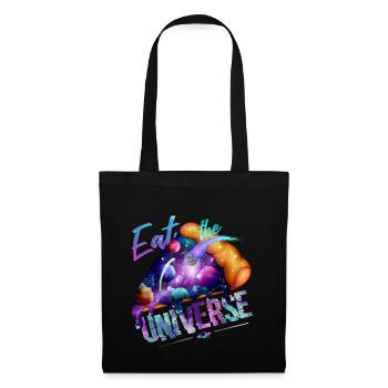 Galaxy Pizza Foodcontest - Sac en tissu - noir - Devant