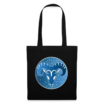 Astrological sign: ram - Tote Bag - black - Front