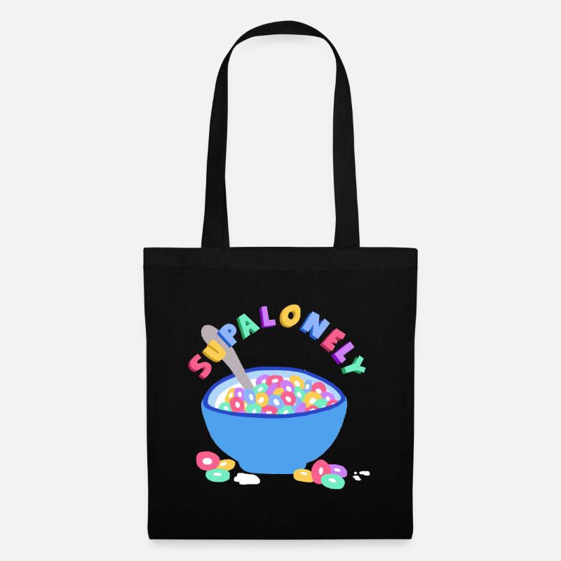 Supalonely - Tote Bag - black