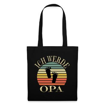 I will be grandpa - Tote Bag - black - Front