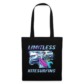 kitesurf - Sac en tissu - noir - Devant