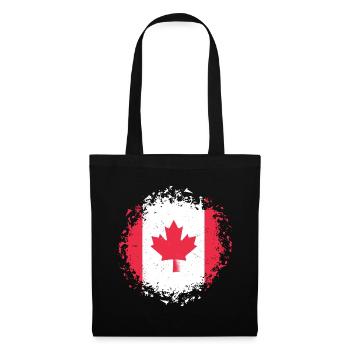 Canada Flag Maple Leaf Canadian Flag Canada - Tote Bag - black - Front