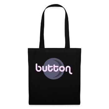Bouton - Sac en tissu - noir - Devant