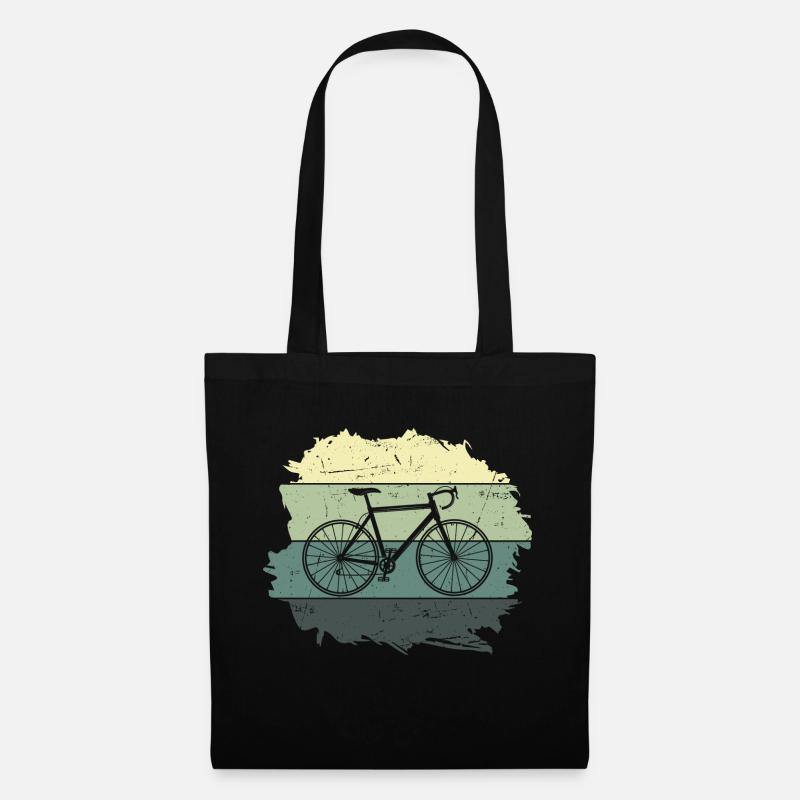 Fahrrad - Stoffbeutel - Schwarz