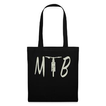 VTT VTT Vélo Cadeau - Sac en tissu - noir - Devant