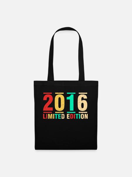 Jubiläumsgeschenk 2016 Limited Edition 2016 - Stoffbeutel - Schwarz