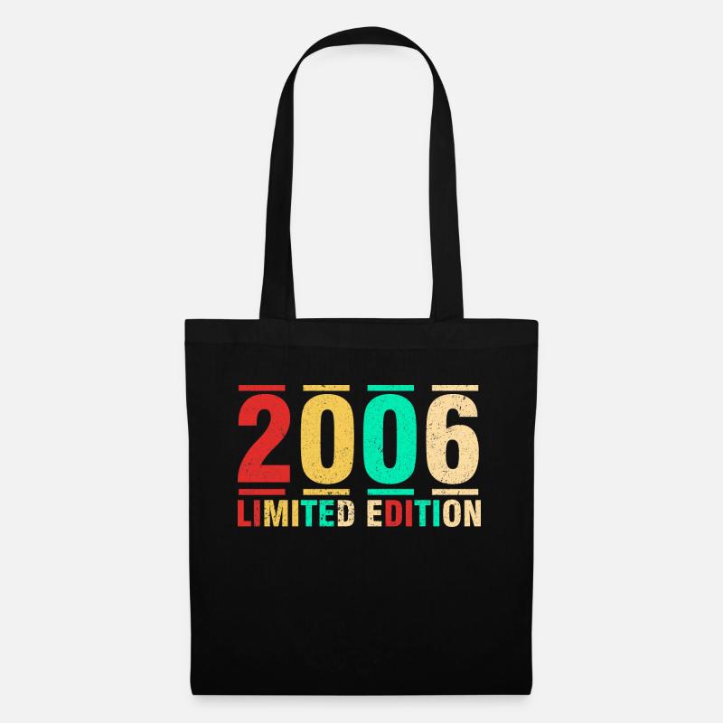 Jubiläumsgeschenk 2006 Limited Edition 2006 - Stoffbeutel - Schwarz