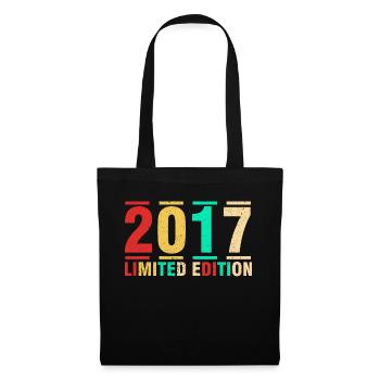 Cadeau anniversaire 2017 Édition Limitée 2017 - Sac en tissu - noir - Devant