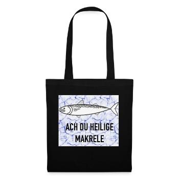 Sacred mackerel - Tote Bag - black - Front