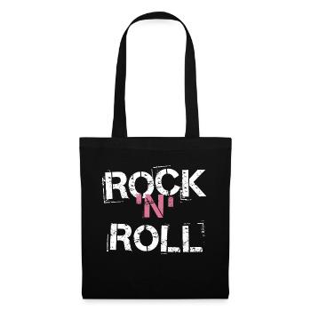 Rock 'n' Roll - Sac en tissu - noir - Devant