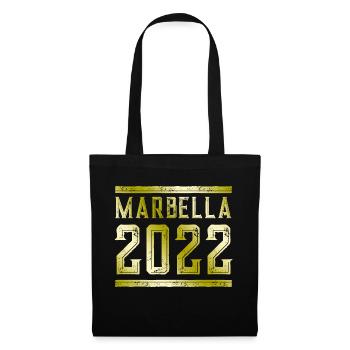 Marbella 2022 Gold - Tote Bag - black - Front