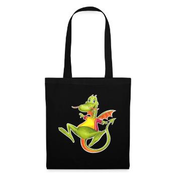 little dragon - Tote Bag - black - Front
