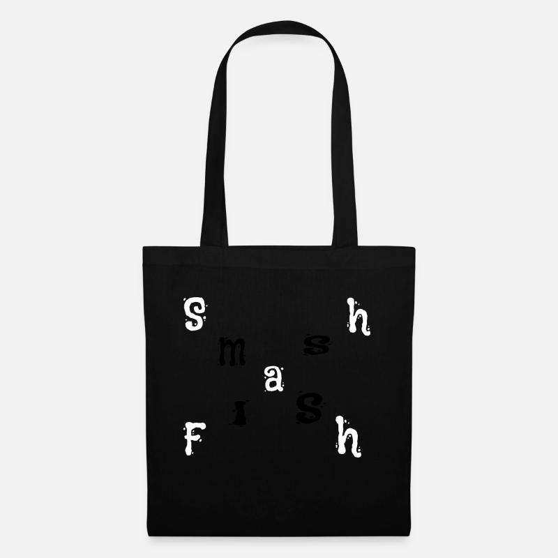 Conception Smash Flash - Sac en tissu - noir