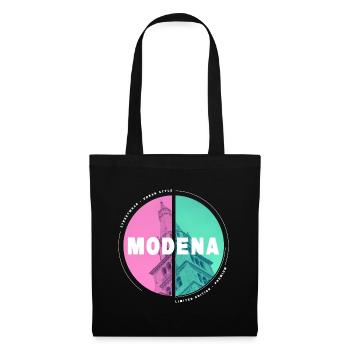 Modena Italy City Skyline Cathedral Holiday - Tote Bag - black - Front