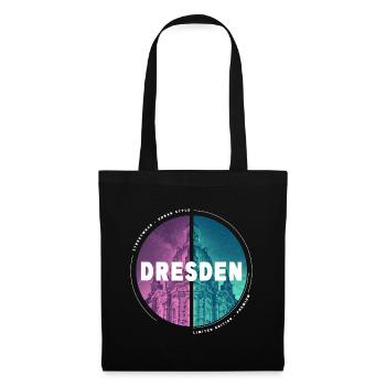 Dresden Germany City Skyline Home Love - Tote Bag - black - Front