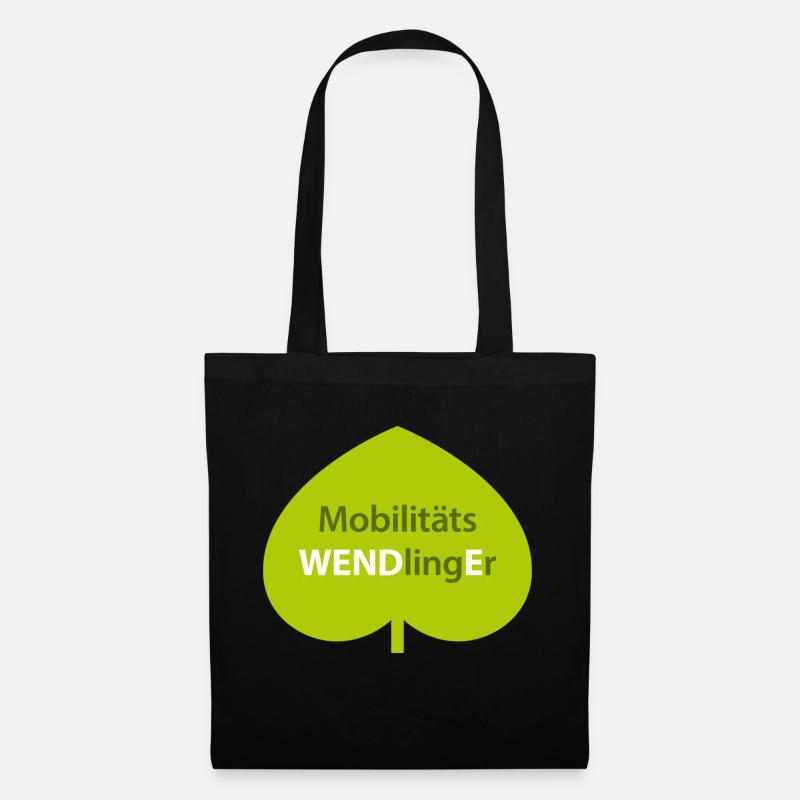 Mobilitäts WENDlingEr - Stoffbeutel - Schwarz