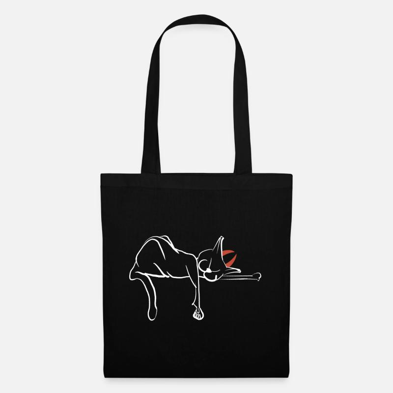 Cats are devils - funny tshirt - Tote Bag - black
