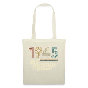 Vintage Birthday 1945 - Tote Bag - nature - Front