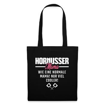 Hornusser Mama - Stoffbeutel - Schwarz - Vorne