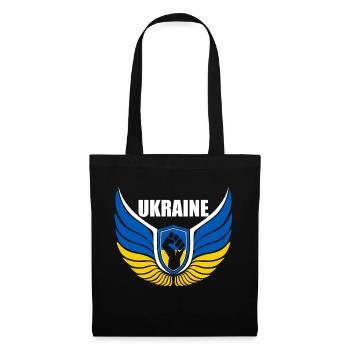 Ukraine Logo - Tote Bag - black - Front