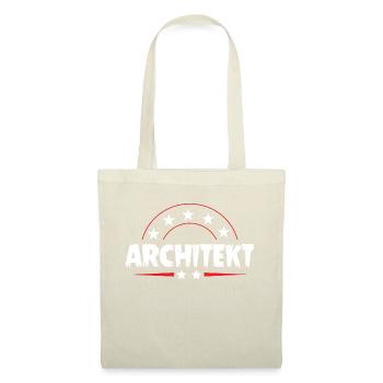 Architekt Beruf - Stoffbeutel - Natur - Vorne