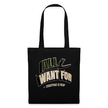 Anti Chaton Dinosaures Big Cat Joke Couples Barbe - Sac en tissu - noir - Devant