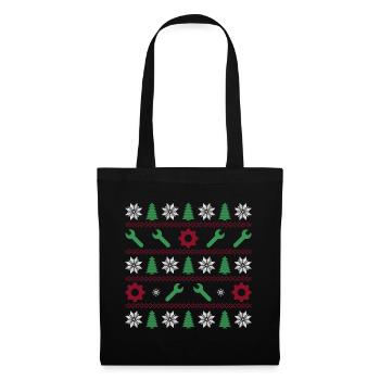 Tools Ugly Christmas - Tote Bag - black - Front