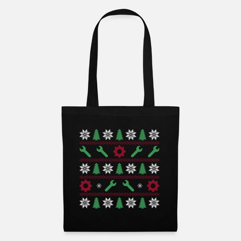 Tools Ugly Christmas - Tote Bag - black