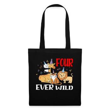Four Ever Wild 41 - Stoffbeutel - Schwarz - Vorne