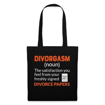 Divorgasm Divorcee Ex-Wife Men Women - Tote Bag - black - Front