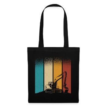 Excavator - Tote Bag - black - Front