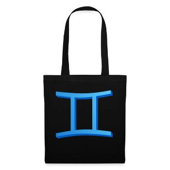 Jumeau - Sac en tissu - noir - Devant