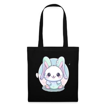 Easter Bunny Easter Bunny Bunny Gift - Tote Bag - black - Front