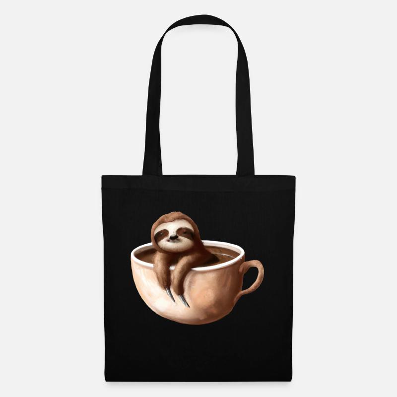 Slothee - Tote Bag - black
