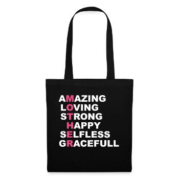 Funny Mom Gift Mom Mother's Day - Tote Bag - black - Front