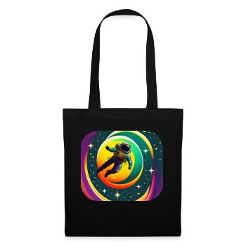 Lost in space - Sac en tissu - noir - Devant