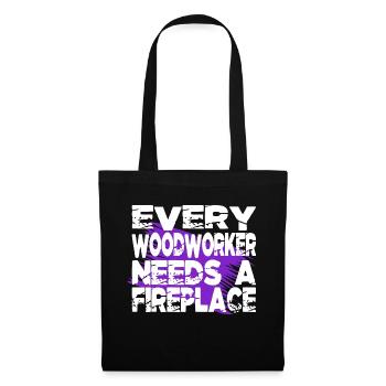 Carpenter Tshirts Present Funny Carpenter Quotes - Tote Bag - black - Front
