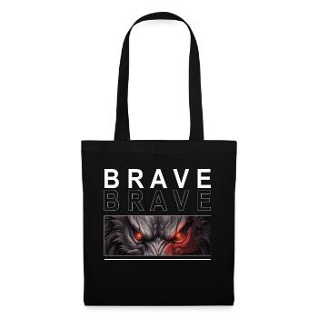 BRAVE - Fenrir Wolf - Sac en tissu - noir - Devant