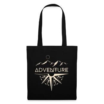 Adventure Mountains Compass - Tote Bag - black - Front