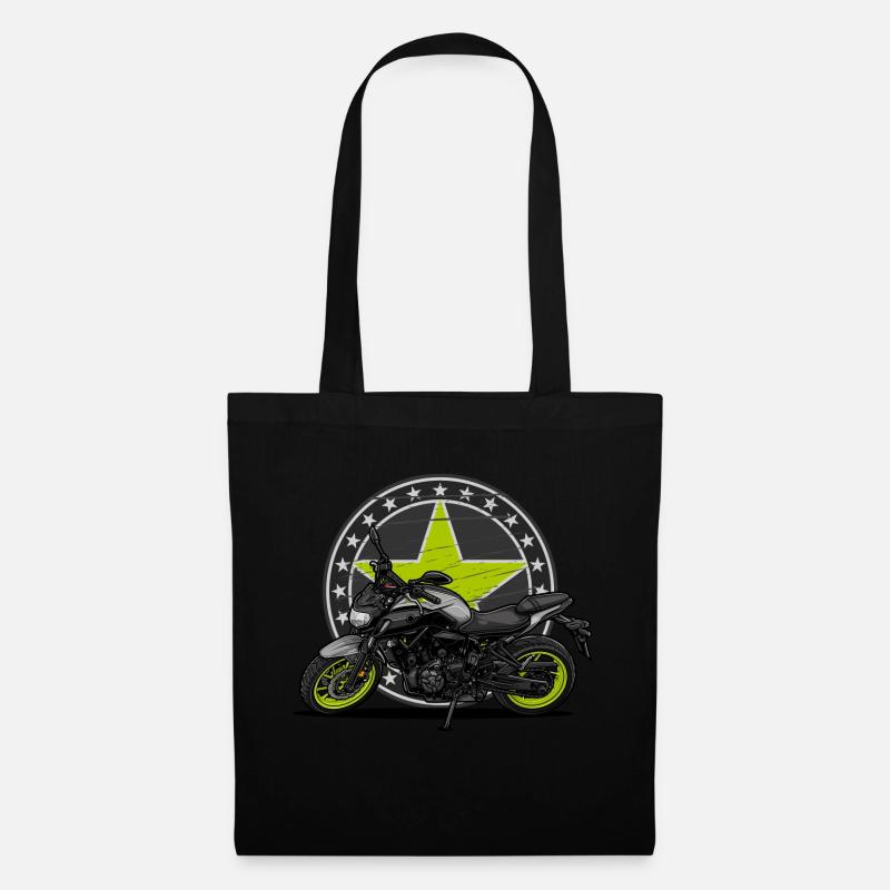 MT-07 MT07 Motorcycle - Tote Bag - black
