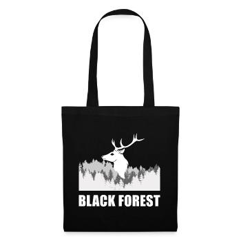 Black Forest - Stoffbeutel - Schwarz - Vorne