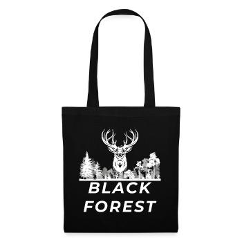 Black Forest - Stoffbeutel - Schwarz - Vorne